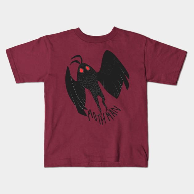 Mothman Kids T-Shirt by takoto